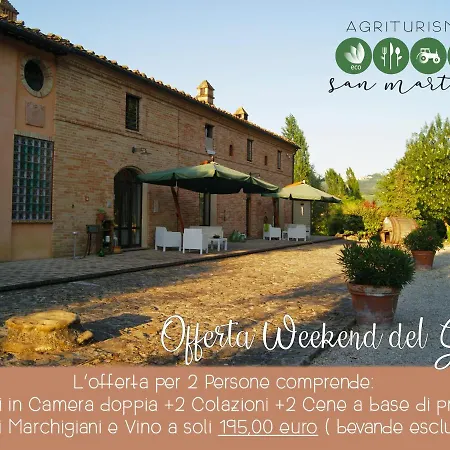 Alojamento de Acomodação e Pequeno-almoço Agriturismo San Martino 3*